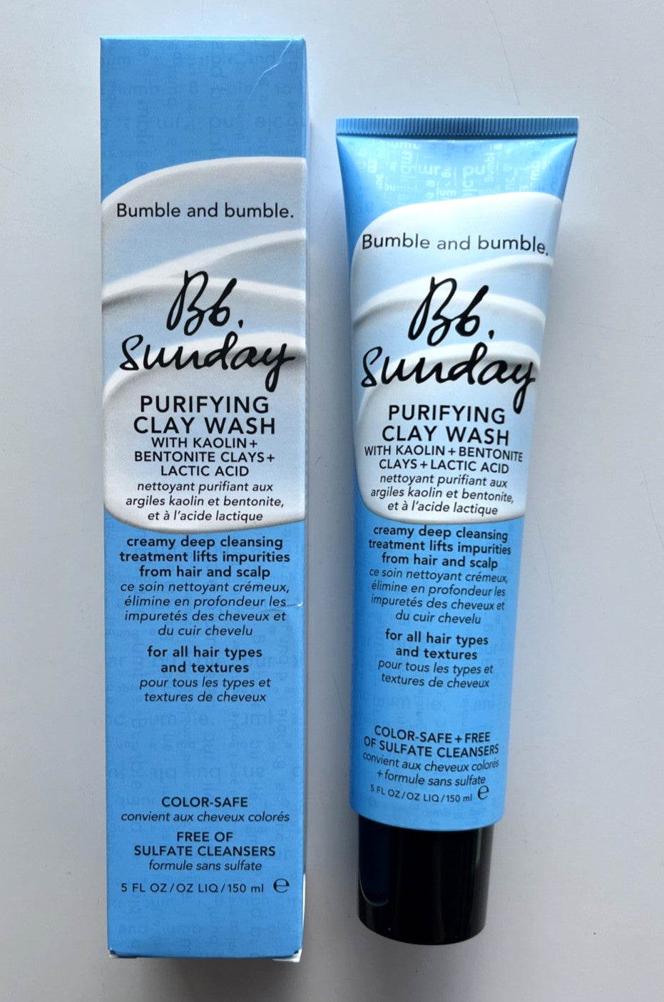 Bumble and bumble Sunday Purifying Clay Wash - Color Safe Hair Cleanser 5 oz