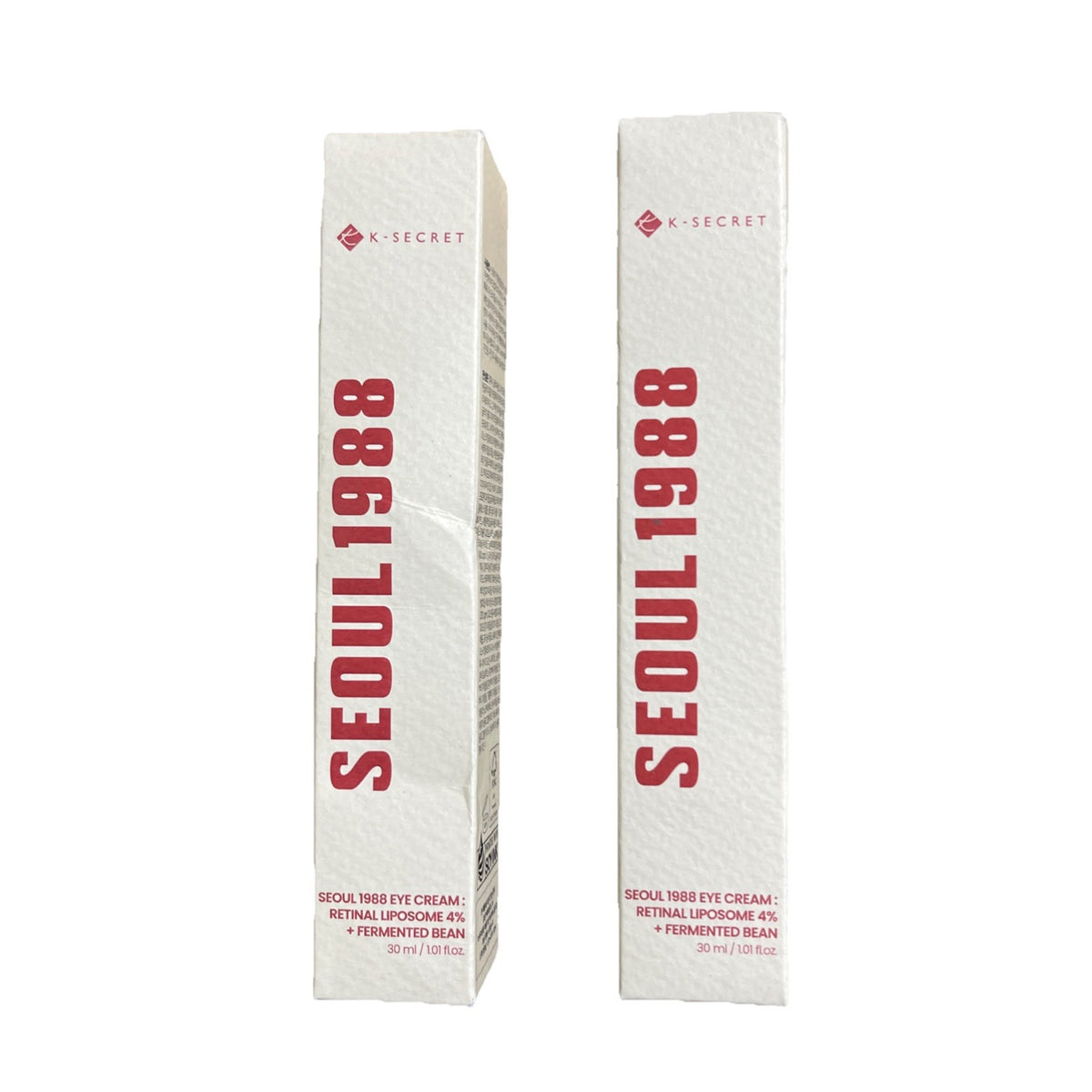 K-Secret 2 Seoul 1988 Eye Cream with Retinal Liposome & Fermented Bean 1oz