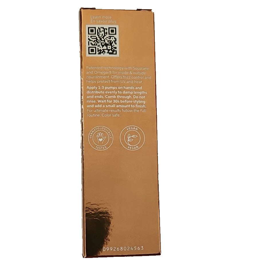 Hair Serum with Frizz Control & Heat Protection - Smoothing Oil for Dry & Frizzy Hair