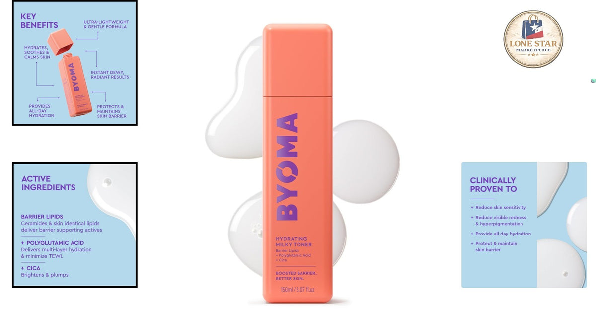 Gentle Hydrating Milky Toner for All Skin Types - 5.07 oz