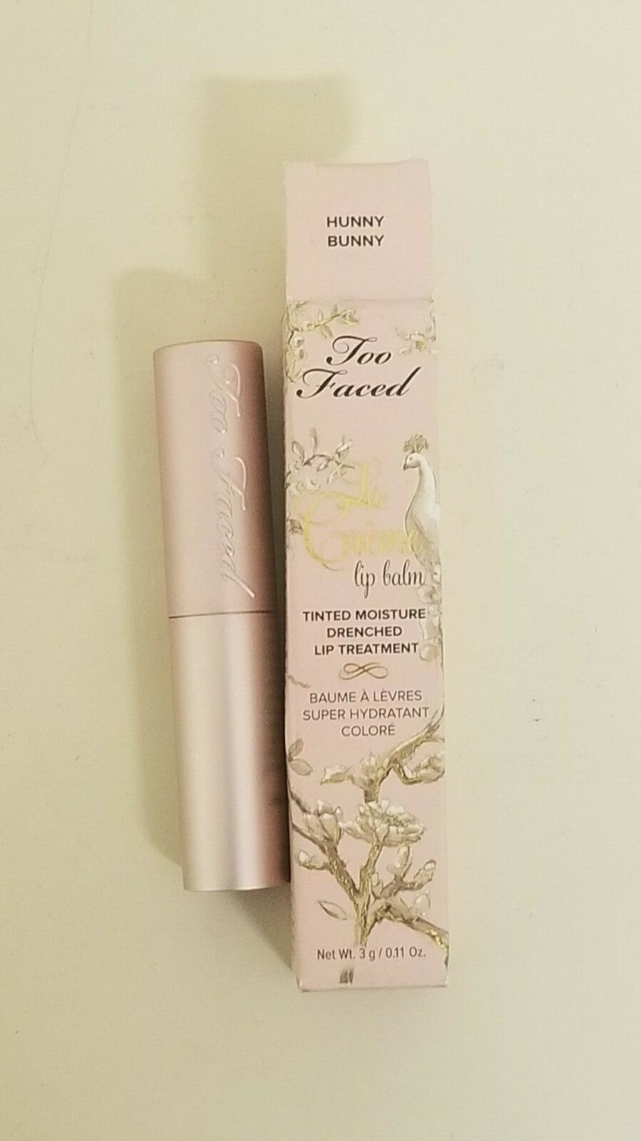 Lip Balm Tinted Moisturizer - Honey Bunny - 0.11 Oz - Drenched Lip Care