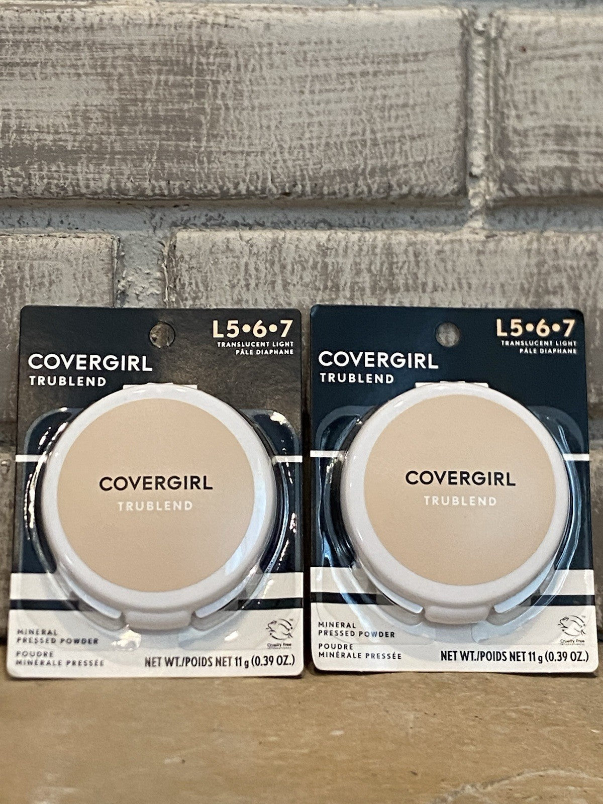 Covergirl TruBlend Mineral Pressed Powder Translucent Light - 2 Pack