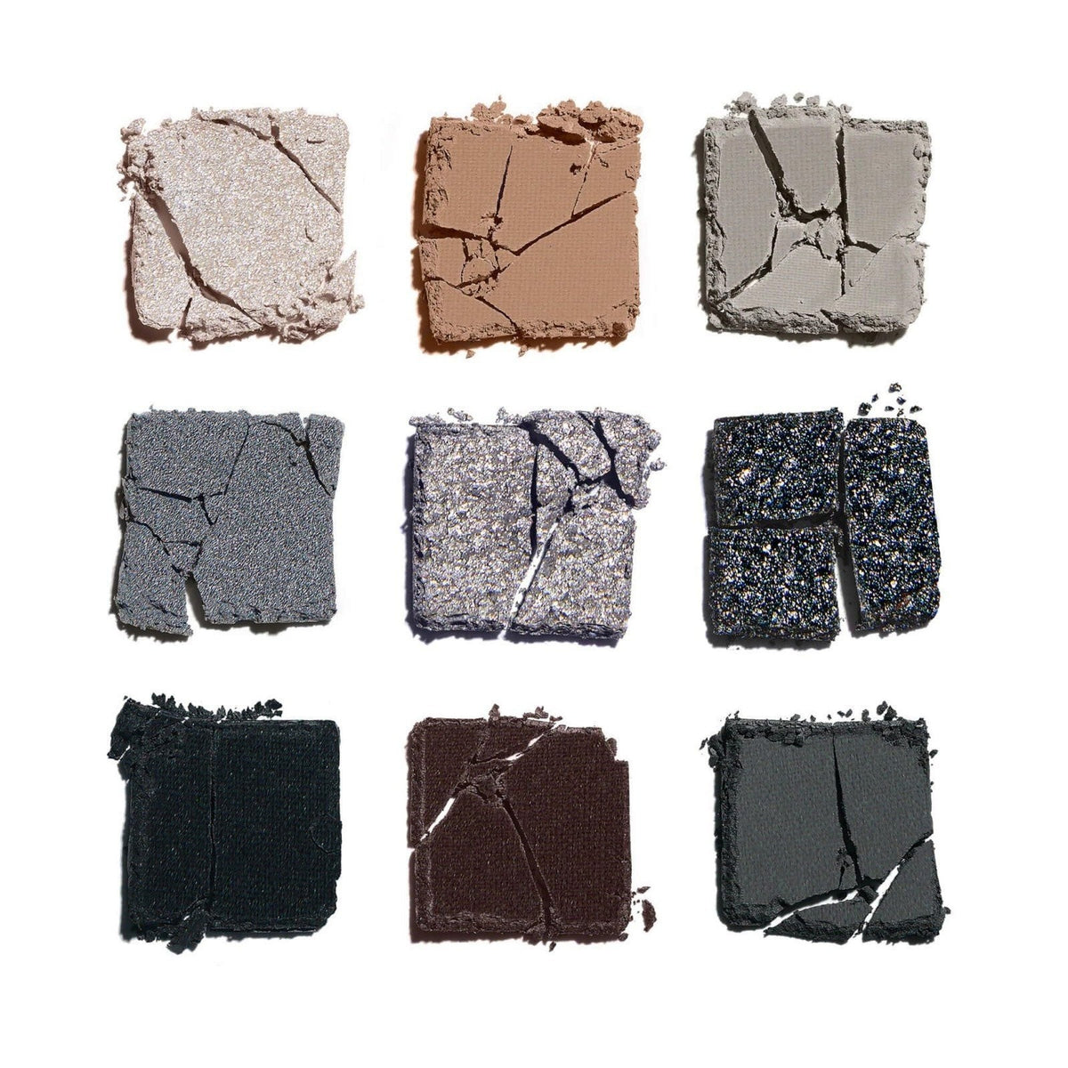 Eyeshadow Palette - 9 Versatile Matte and Metallic Shades for Makeup Looks