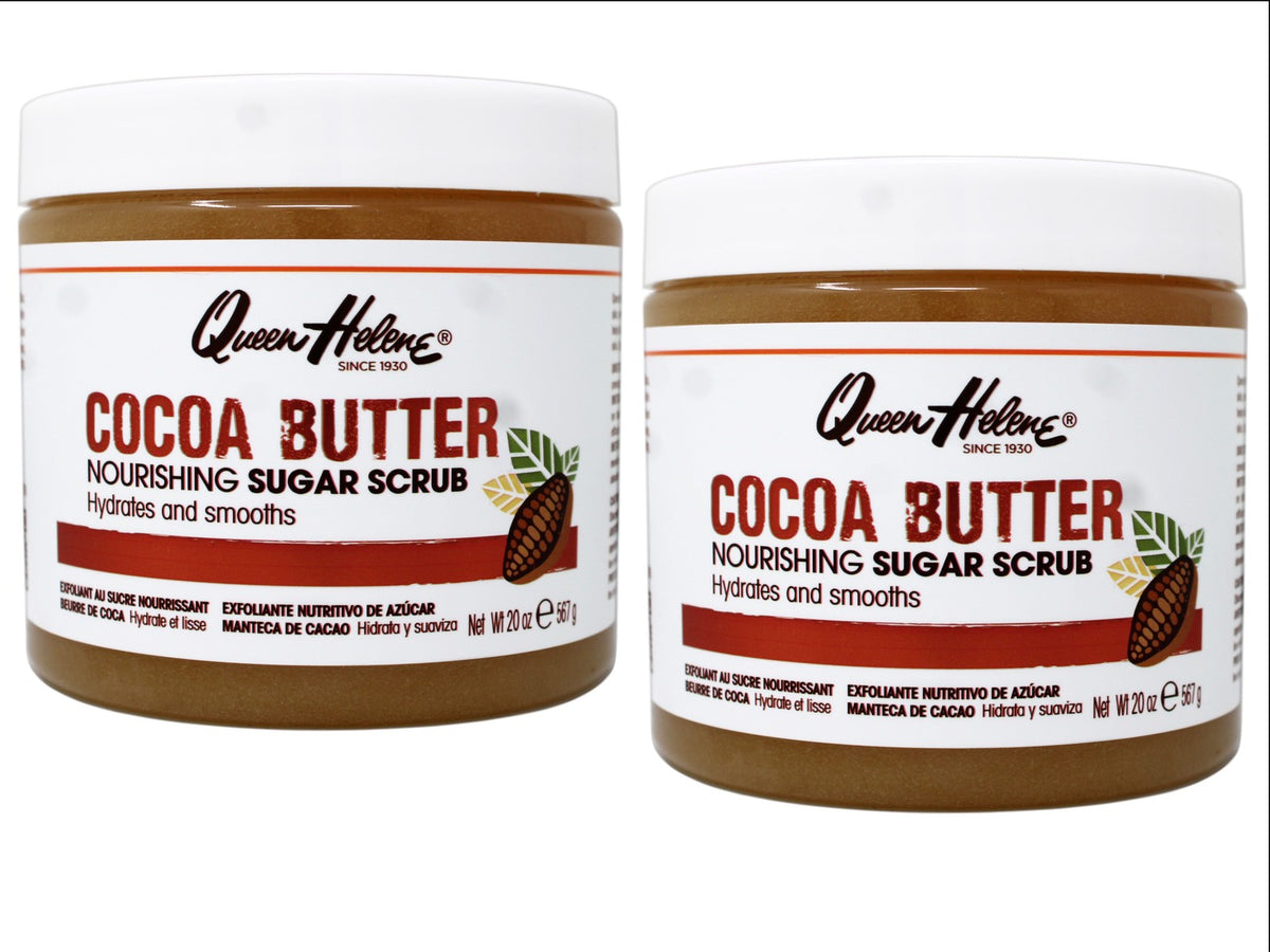 Queen Helene Cocoa Butter Sugar Scrub 20 oz 2 Pack