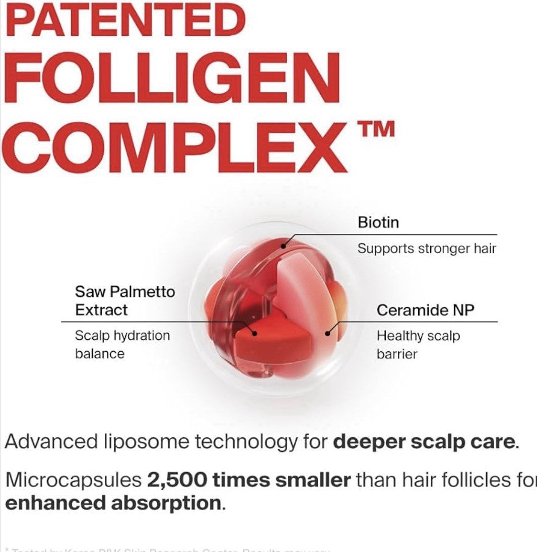 Folligen Bio-3 Shampoo – Hair Strengthening & Volume