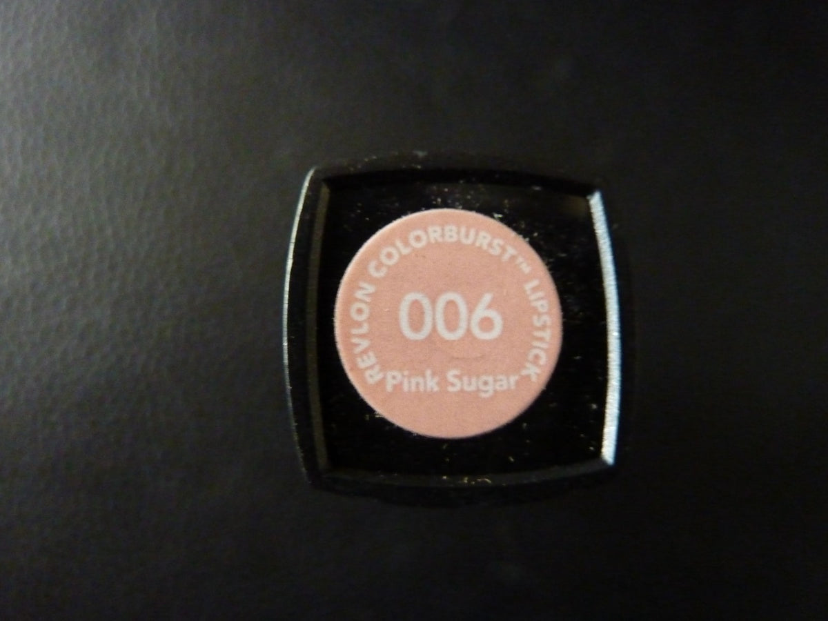 Revlon ColorBurst Lipstick PINK SUGAR #006 - 2 New Sealed Tubes