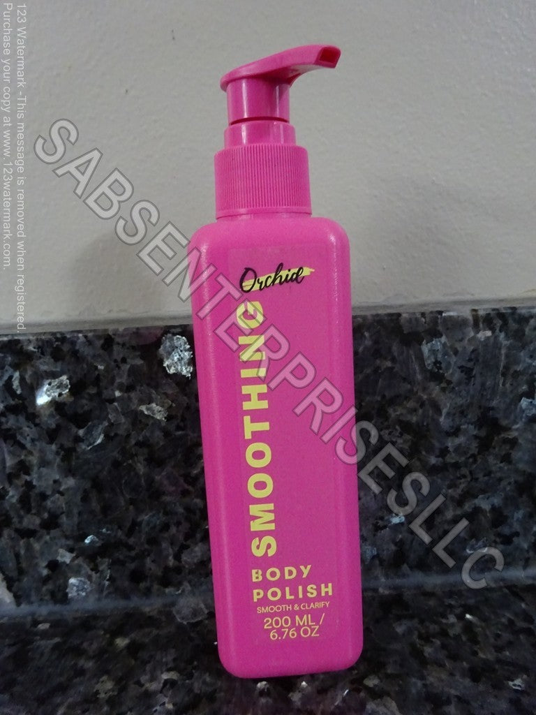 5 Orchid SMOOTHING Smooth & Clarify Body Polish Rinse Off 6.76 oz. NEW