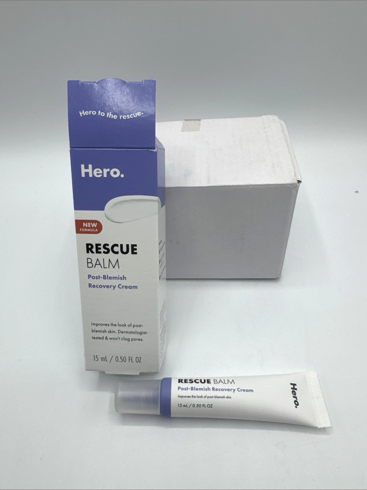 Post Blemish Recovery Balm - Hero Rescue Balm for Skin Healing 0.5 Fl Oz