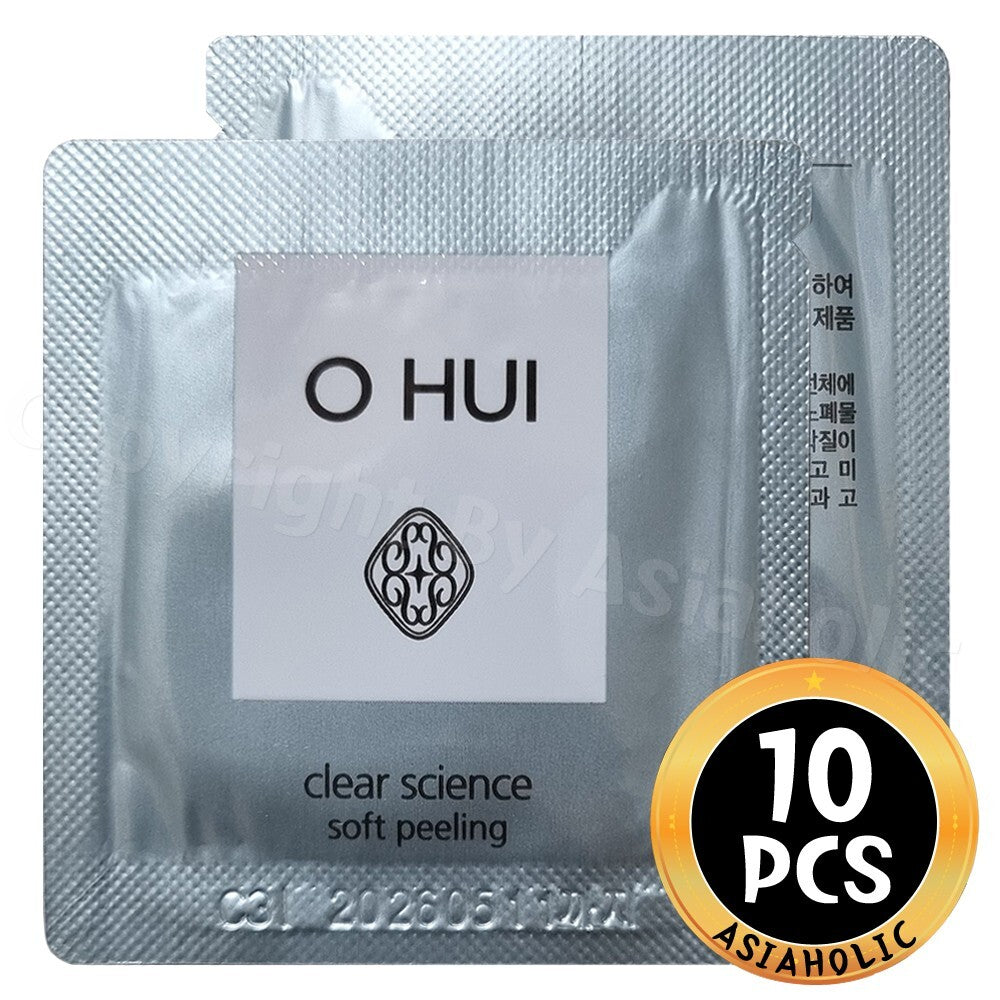 O HUI Clear Science Soft Peeling 1ml x 10pcs (10ml) Sample Newest
