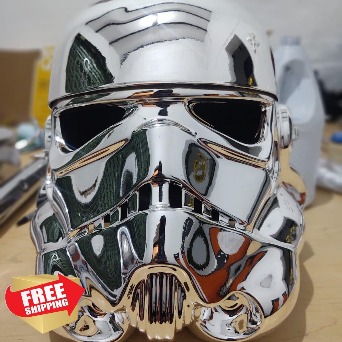 Liquid Chrome Paint for Artistic & Ceramic Projects - Mirror Effect 50cc