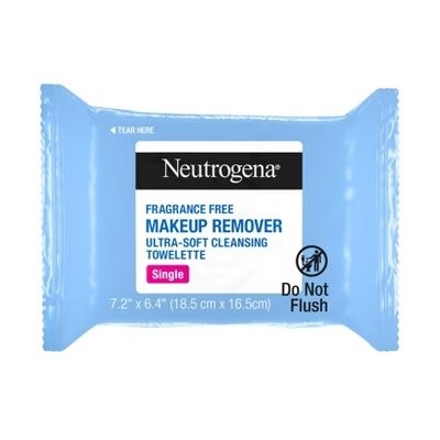 Fragrance-Free Makeup Remover Wipes - 20 Count, 3 Pack