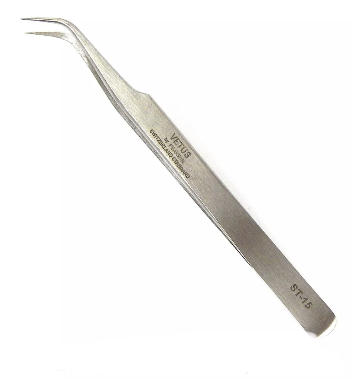 Stainless Steel Tweezers - Precise 4.75-inch Professional Tool