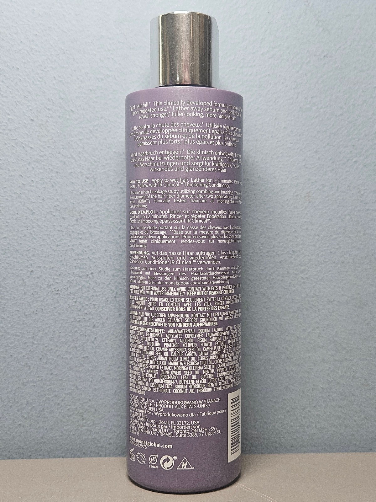 Hair Care Set - Clinical Shampoo & Conditioner for Healthy Hair - 8 fl oz & 6 fl oz