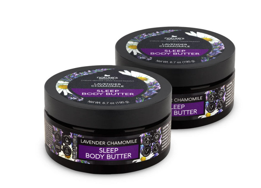Nature's Beauty SLEEP Lavender Chamomile Spray, Butter, Lotion