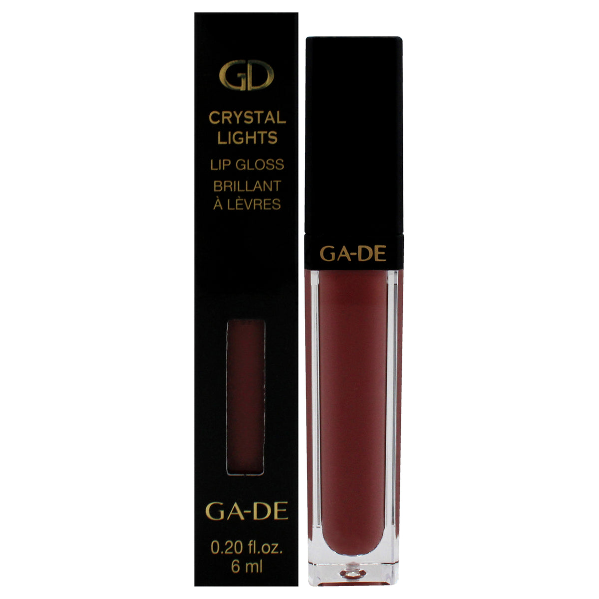 Crystal Lights Lip Gloss 0.2 oz - Marvelous Mauve by GA-DE