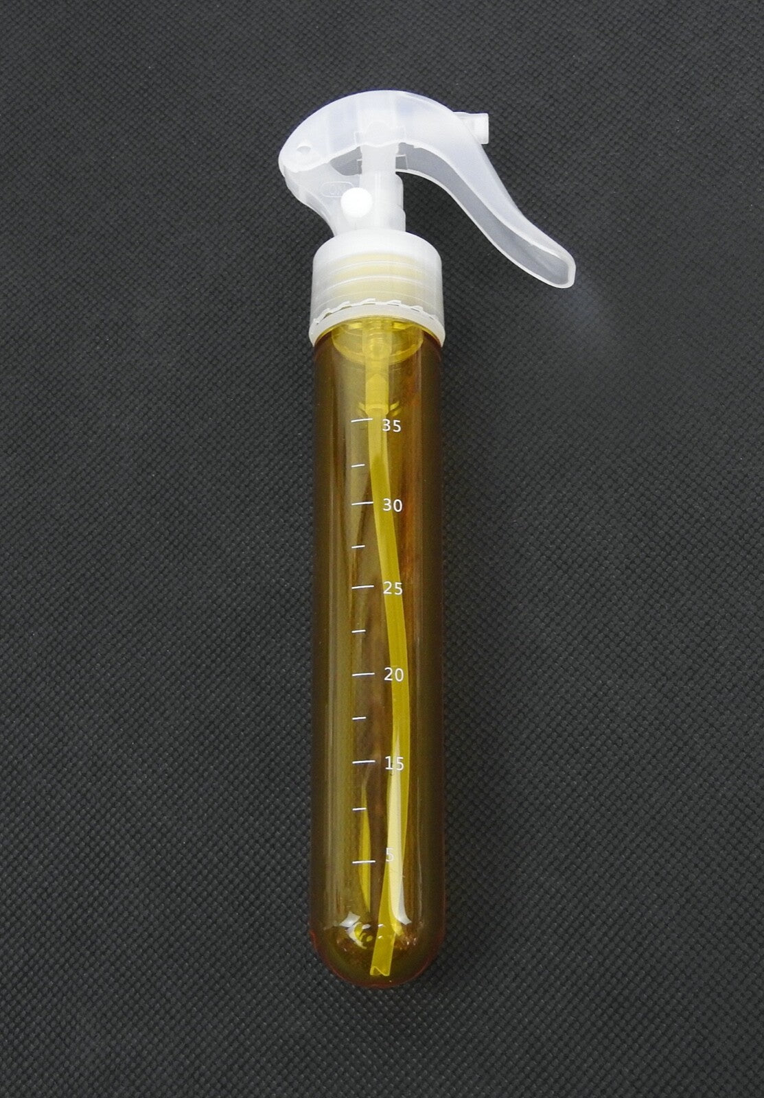 Portable Test Tube Spray Bottle - 8.5 Inch Yellow Water Container