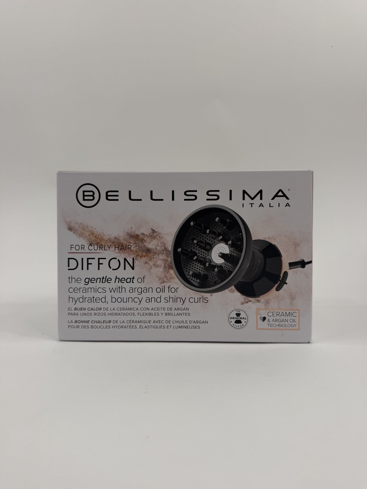 Curly Hair Diffuser for Hair Dryers - Lightweight, Black, 700W