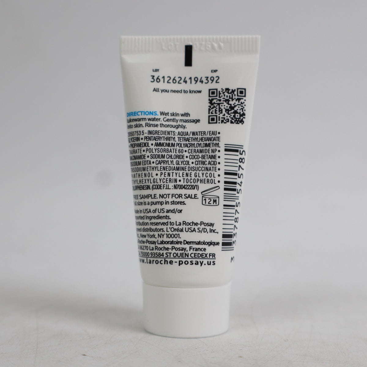 Travel Size Hydrating Gentle Cleanser - 20 Pack of 0.5 oz Facial Cleansers