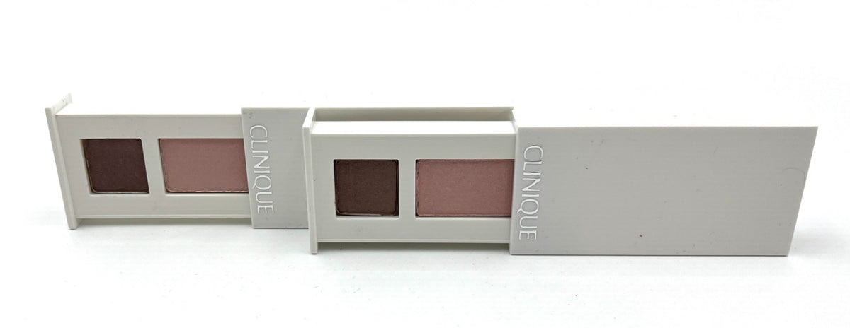 Clinique All About Shadow Duo Eyeshadow Set 23 Hazy & 22 Ballet Flats - 3.4g