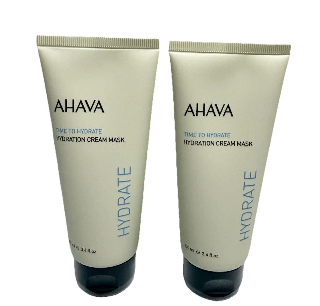 Hydrating Cream Mask Set - 2 x 3.4 oz Hydration Masks for Skin Moisturization