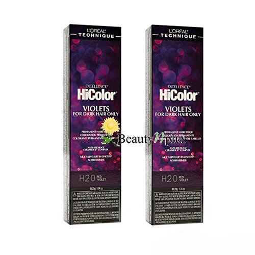 Permanent Hair Color for Dark Hair - 2 Pack, 23 Shades