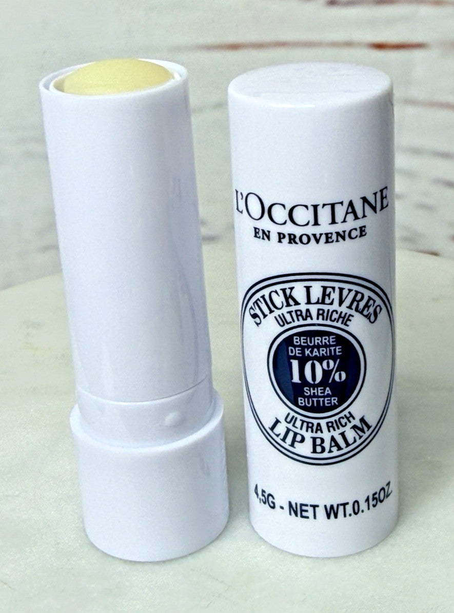 Moisturizing Shea Butter Lip Balm Stick Set for Dry Lips – Pack of 2