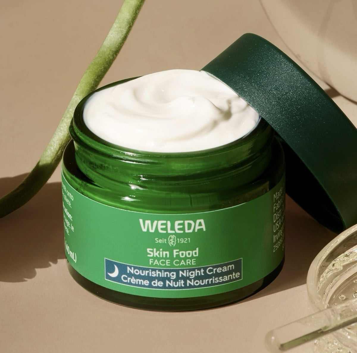 Weleda Skin Food Nourishing Night Cream - Anti-Aging, Hydrating Face Moisturizer 1.3oz