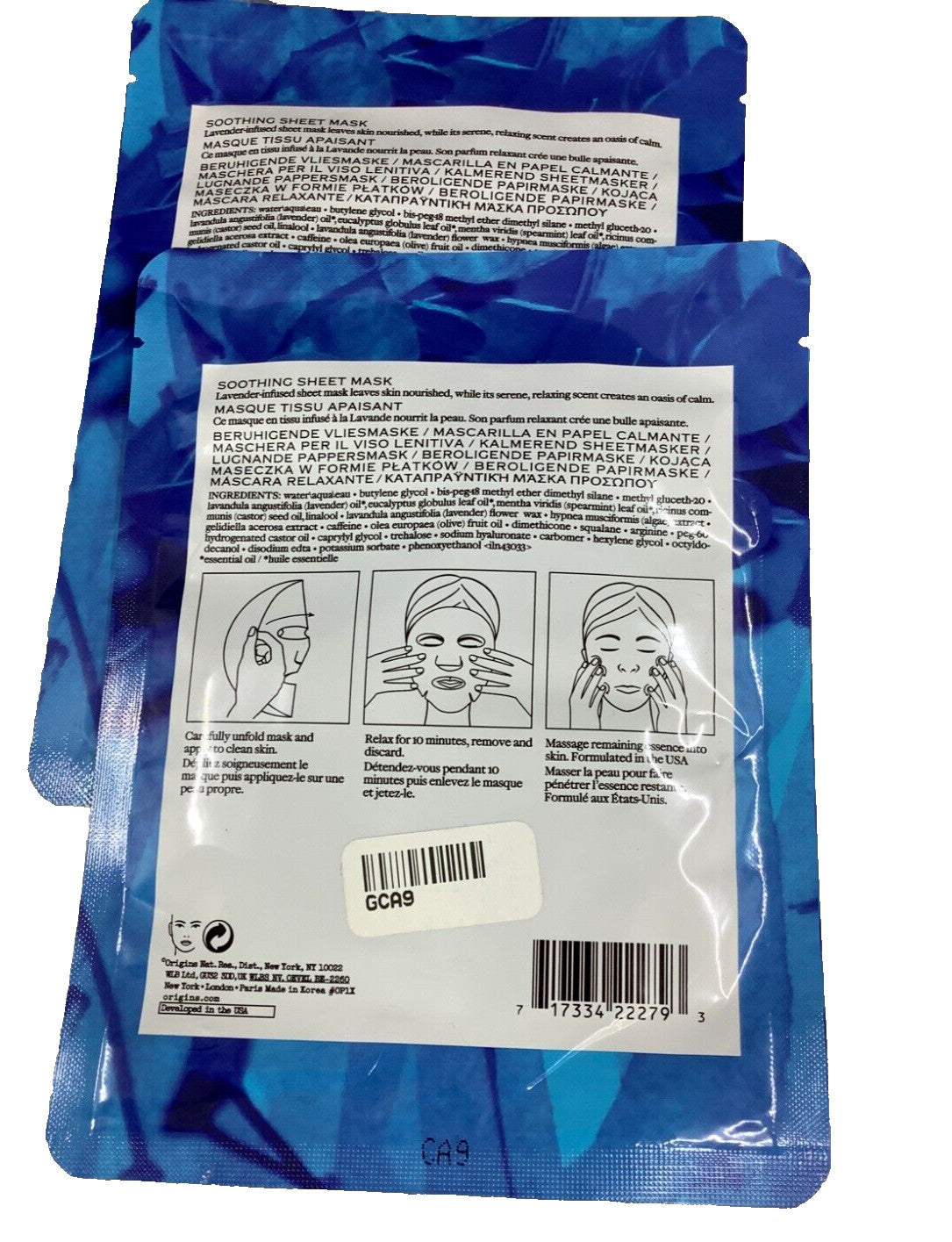 Origins Flower Fusion Soothing Sheet Mask