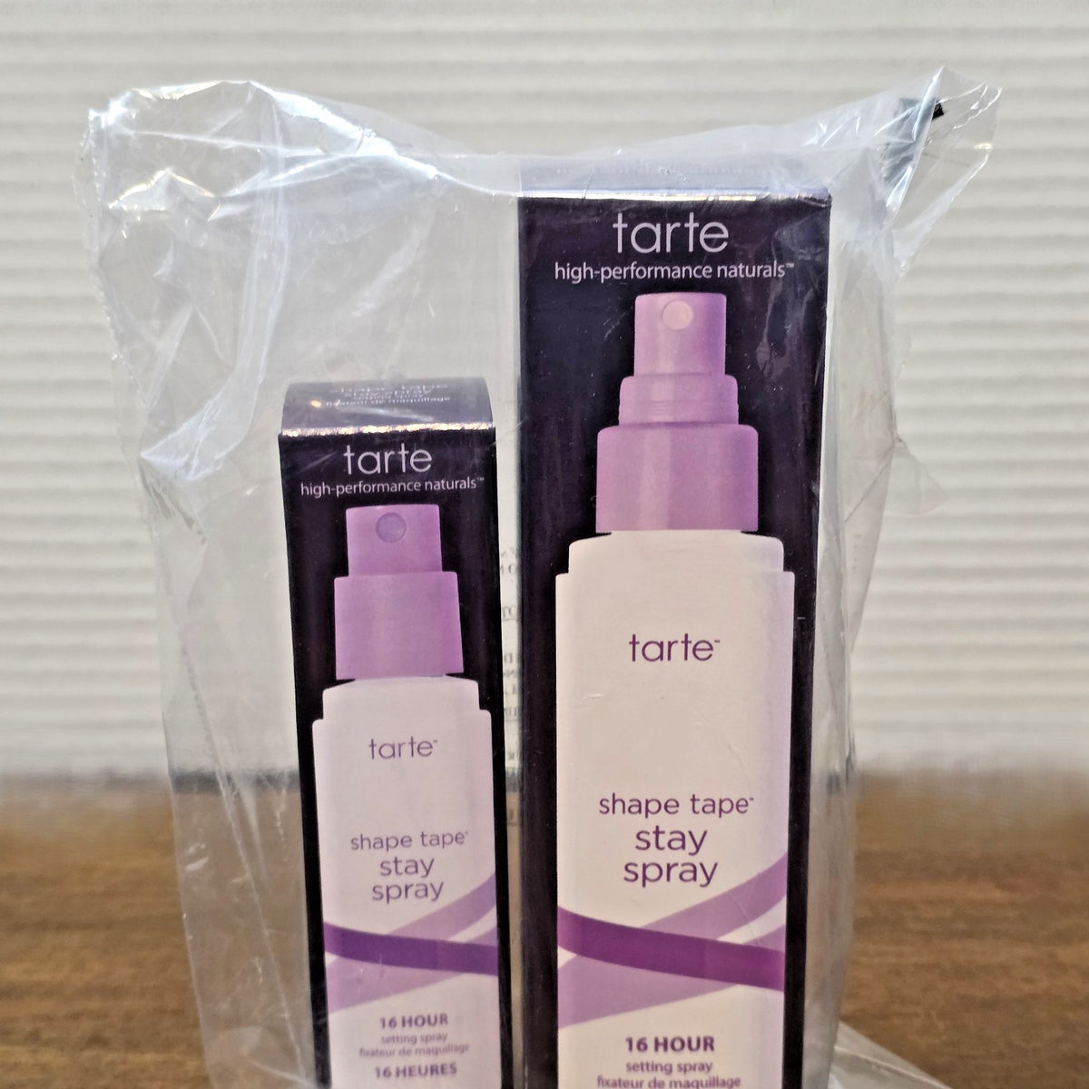 Tarte Shape Tape Stay Spray Setting Makeup & Primer Duo 4oz + 1oz Set