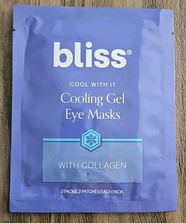 2-Pack Cooling Gel Under Eye Masks Set for Puffiness & Dark Circles
