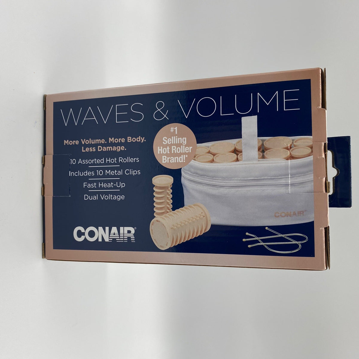 Conair Waves and Volume Heat Rollers with Travel Case
