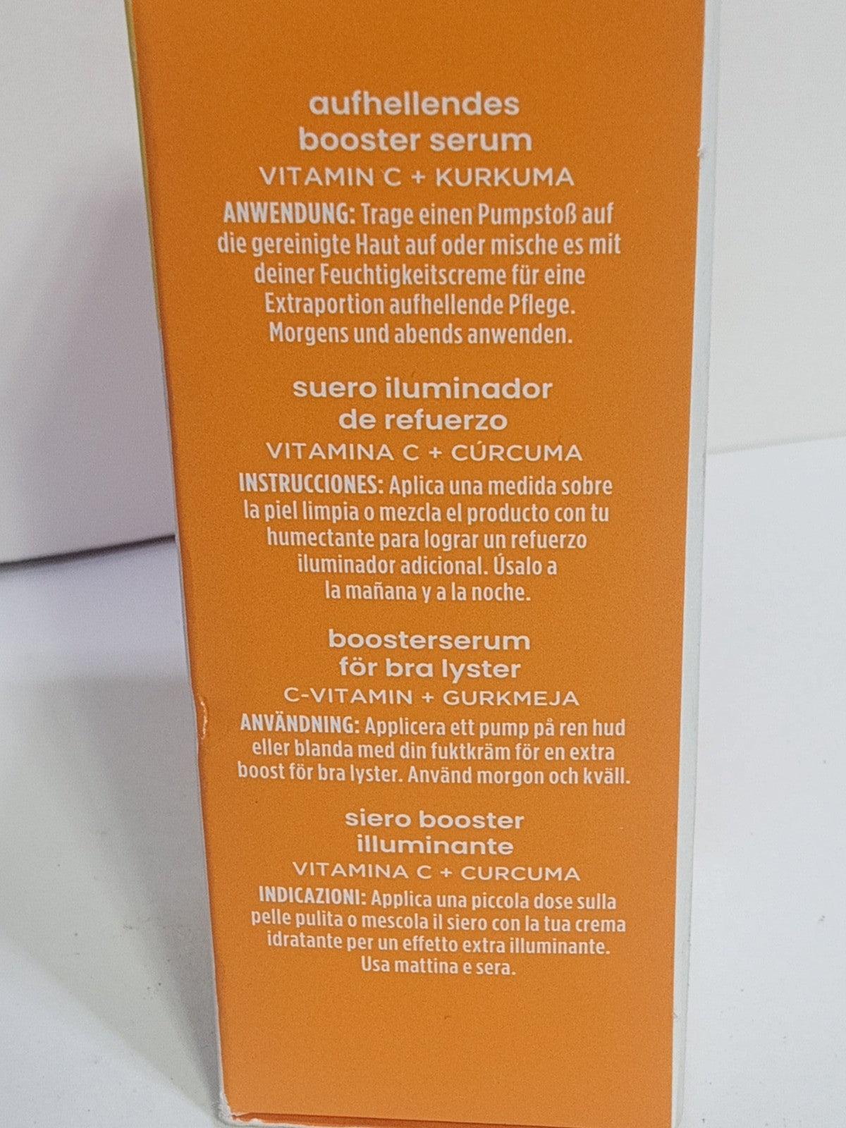 Brightening Face Serum with Vitamin C & Turmeric - 1 oz Natural Skin Care