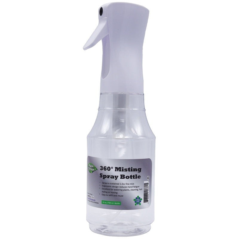 24oz Refillable Fine Mist Spray Bottle for Plants Continuous Mister