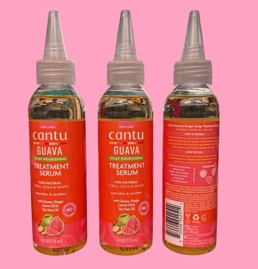 Guava Scalp Nourishing Treatment Serum for Natural Curls & Waves - 4 oz (3 Pack)