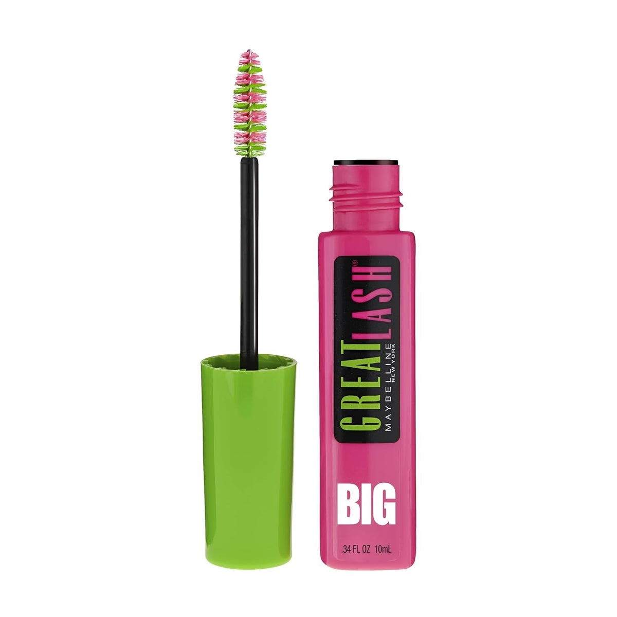 Volumizing Washable Mascara - Very Black, 0.34 fl oz, Long & Thick Lashes