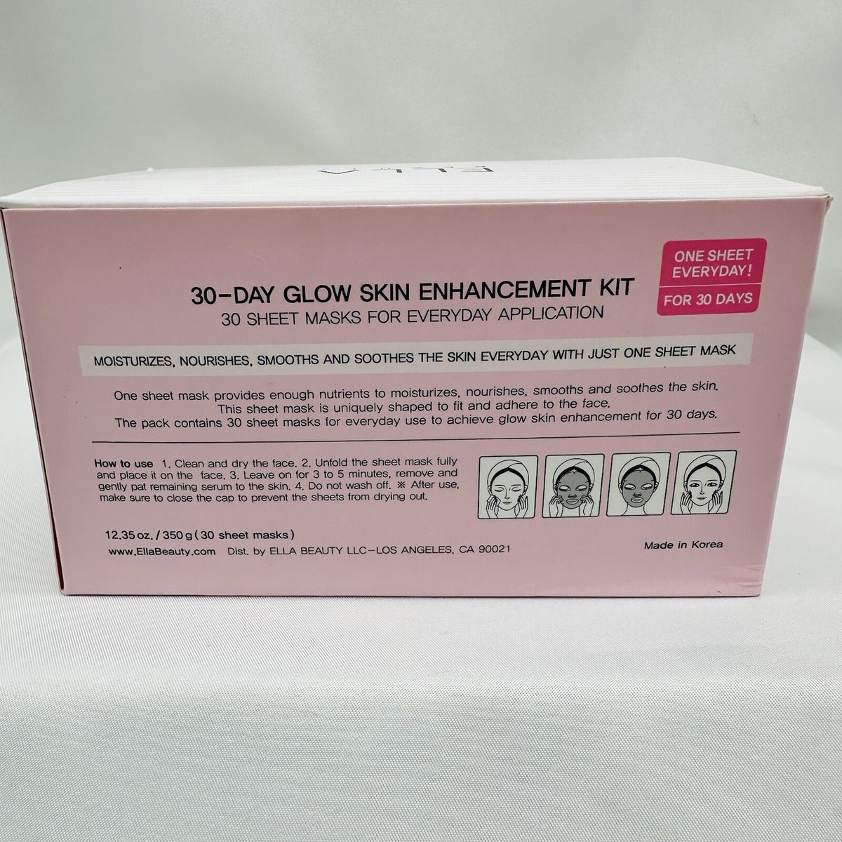 30 Sheet Mask Set for Daily Skin Care