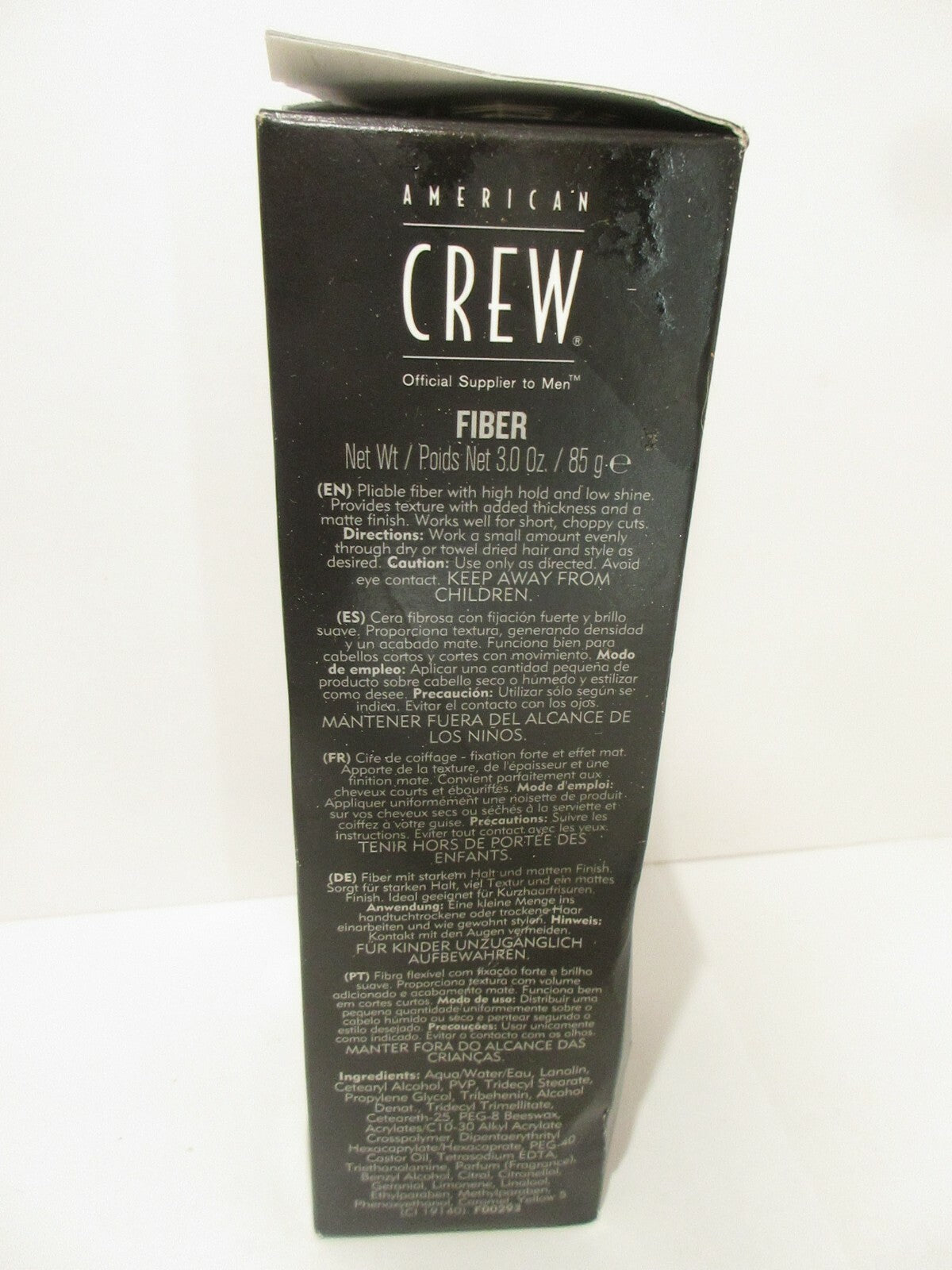 American Crew Grooming SET Daily SHAMPOO 8.4oz & FIBER high hold 3oz