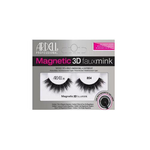 Magnetic 3D Faux Mink False Eyelashes - Full Volume Medium Length