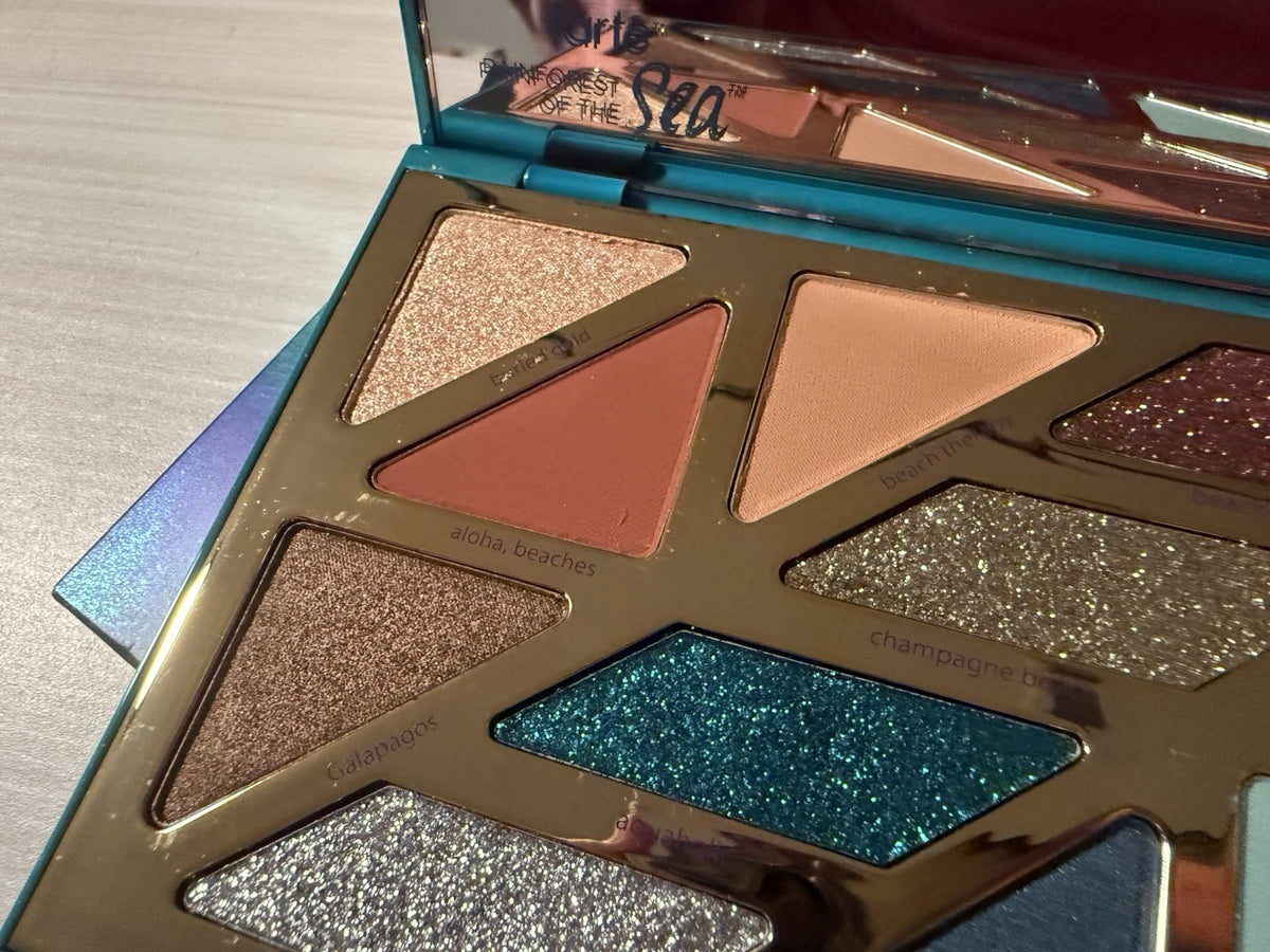 Tarte High Tides and Good Vibes Eyeshadow Palette Limited Edition – 12 Color Makeup Set
