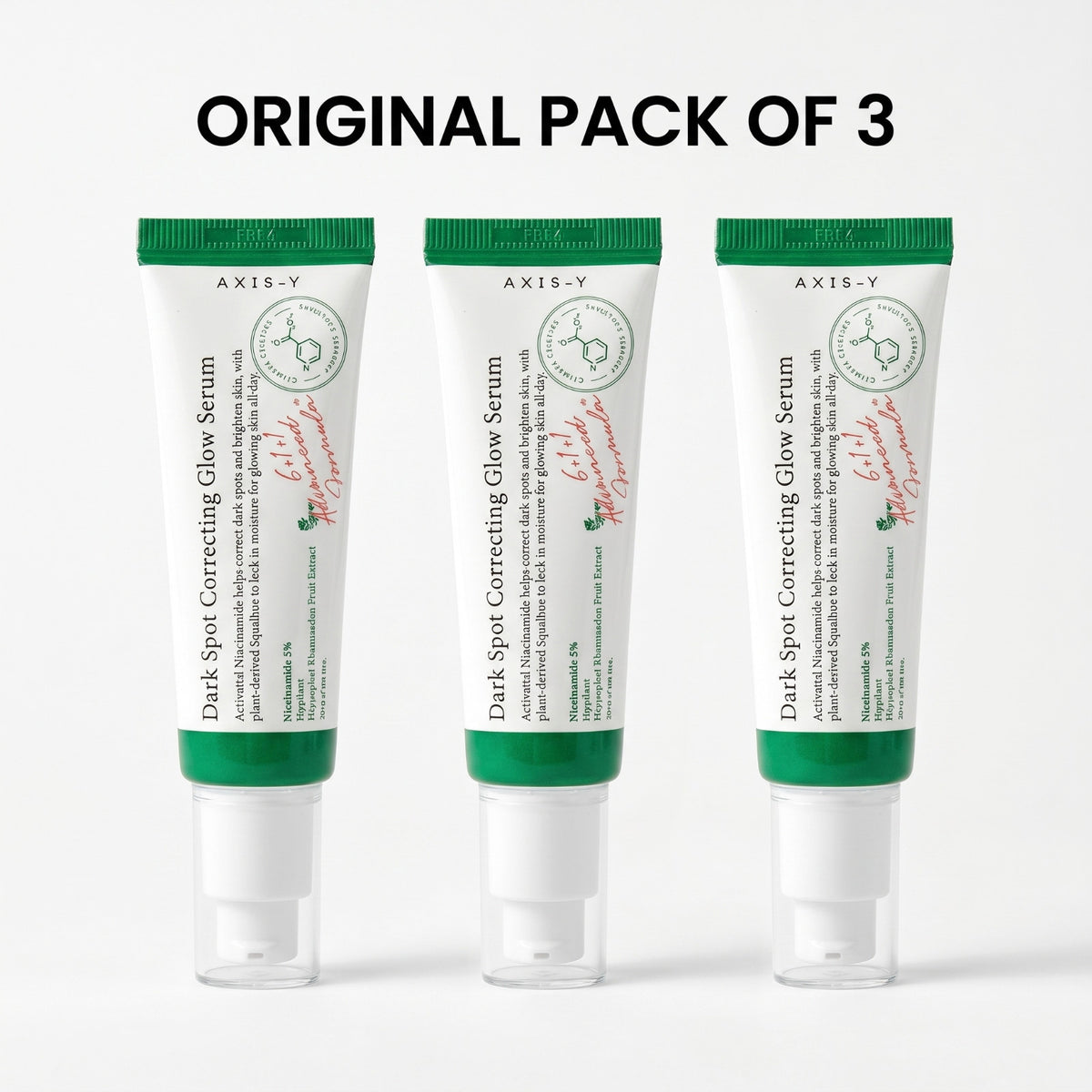 Dark Spot Correcting Glow Serum with Niacinamide - 50ml Pack of 3