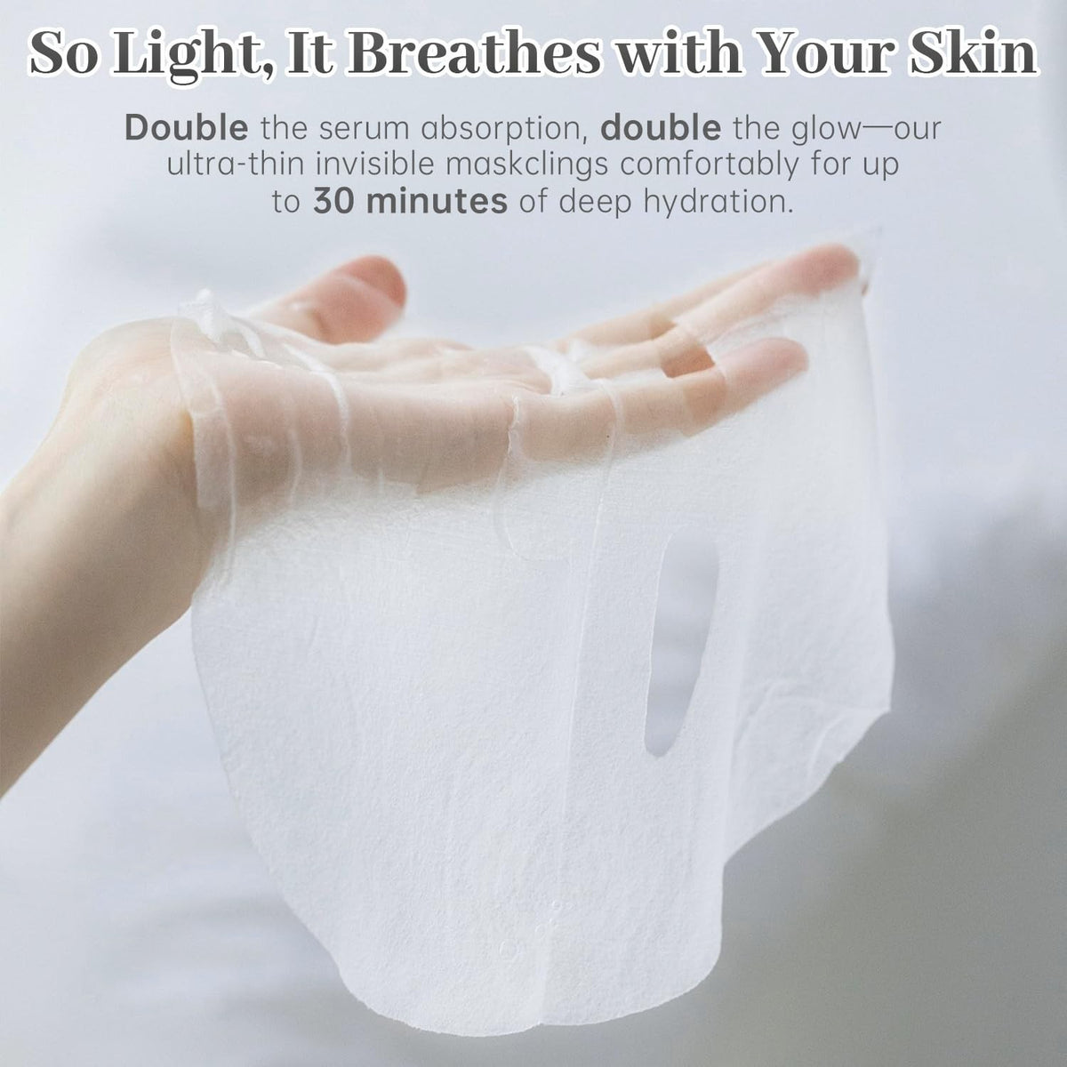 Moisture Ample Hydrating Face Mask Sheet - 10 Pack (30g)