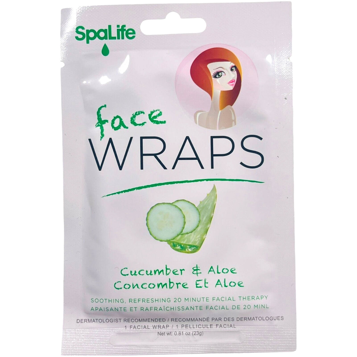 SpaLife Face Wraps & Hand Gloves Set - 5 Pieces