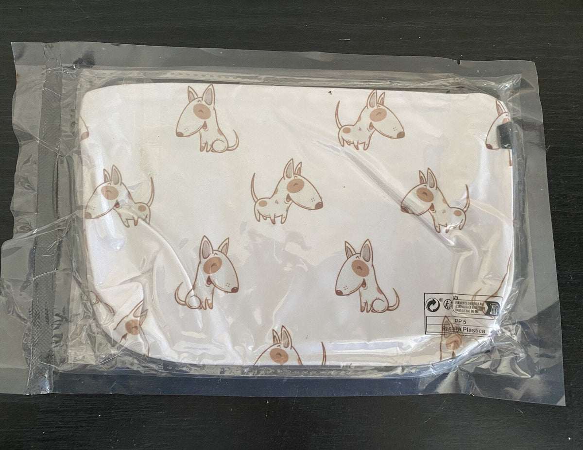 Small Puppy Dog Toiletry Bag - Adorable Travel Makeup & Organizer Pouch