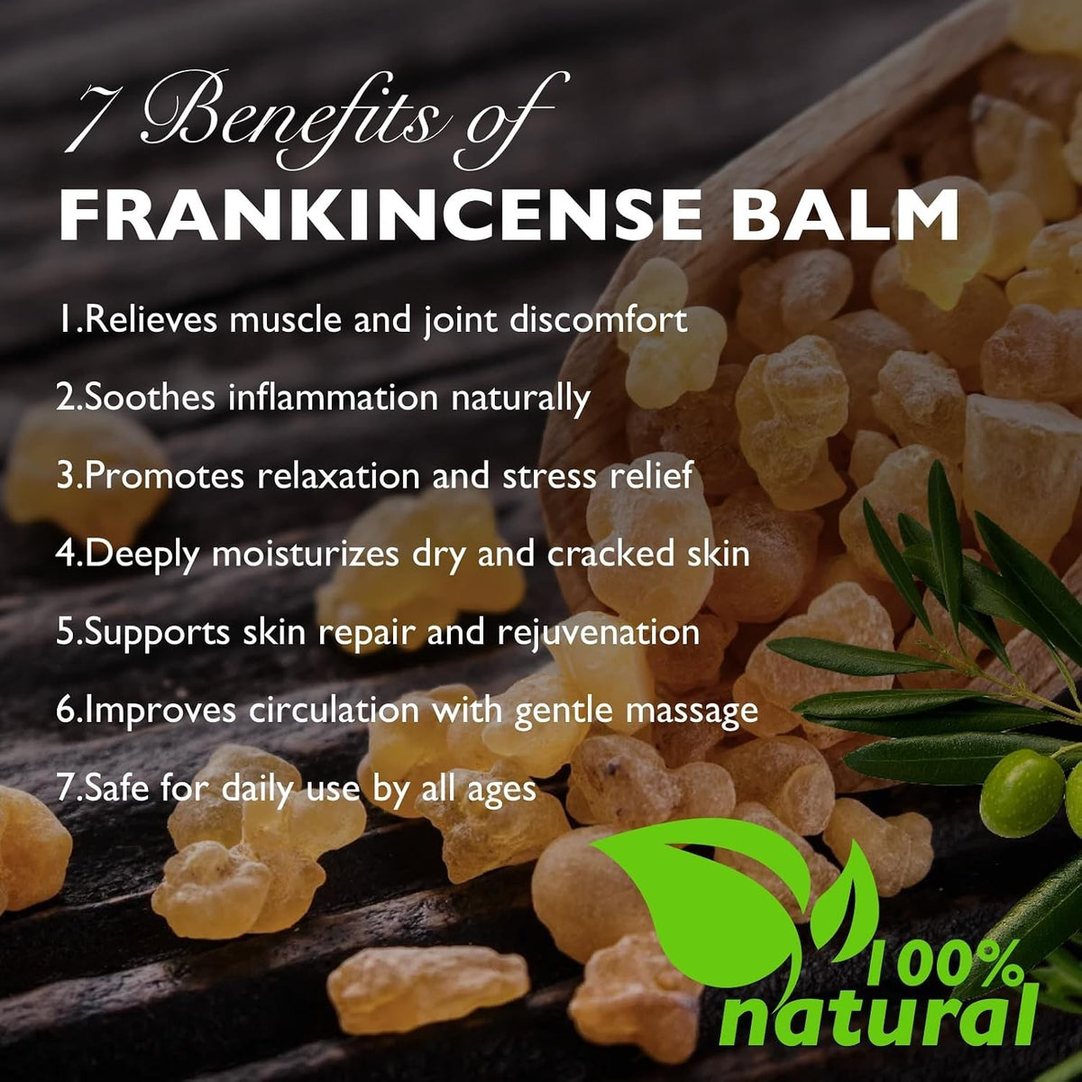 Frankincense Balm 2.1 fl oz – Deep Moisturizing Body Cream