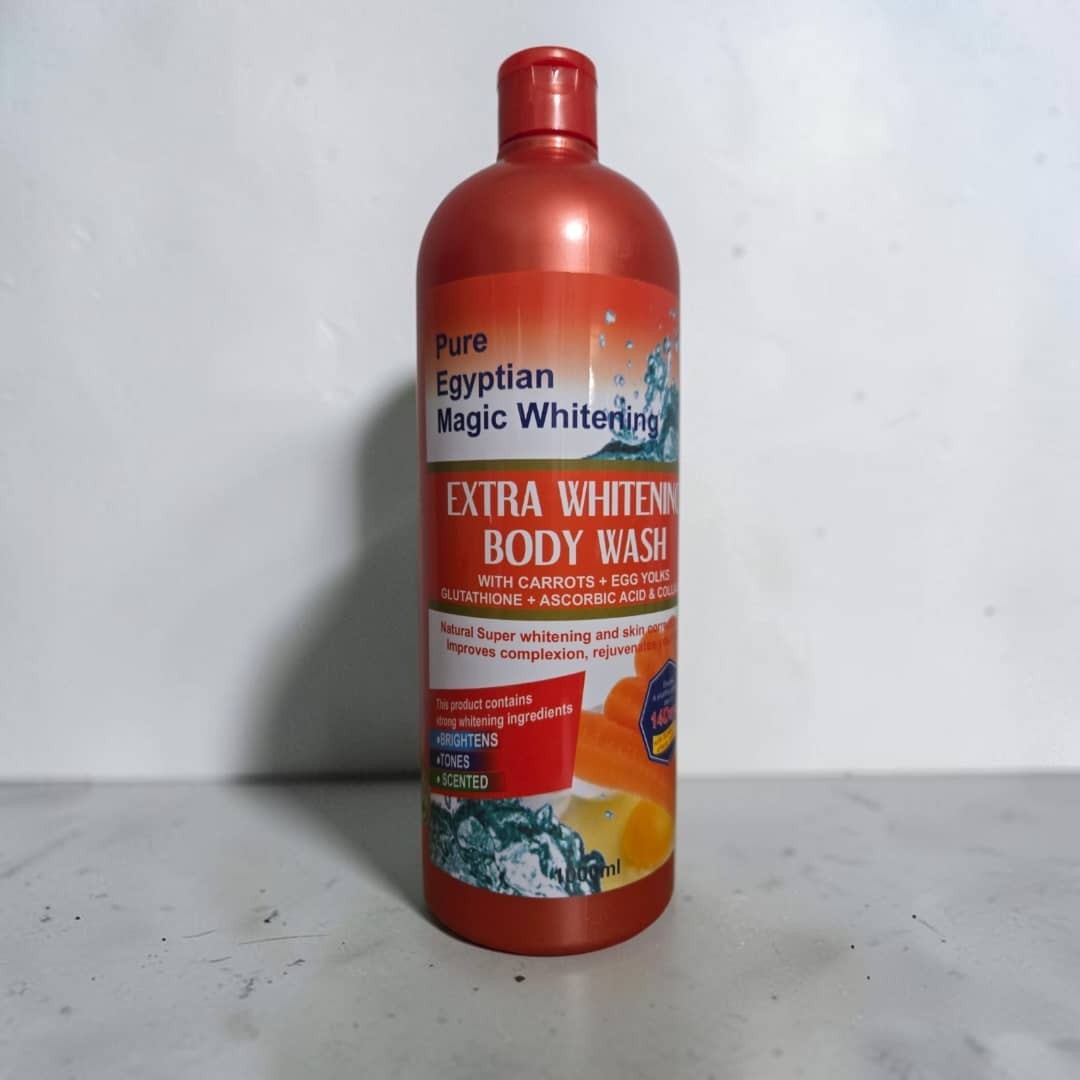 Whitening Shower Gel with Carrot & Egg Yolks - 1000ml Extra Brightening