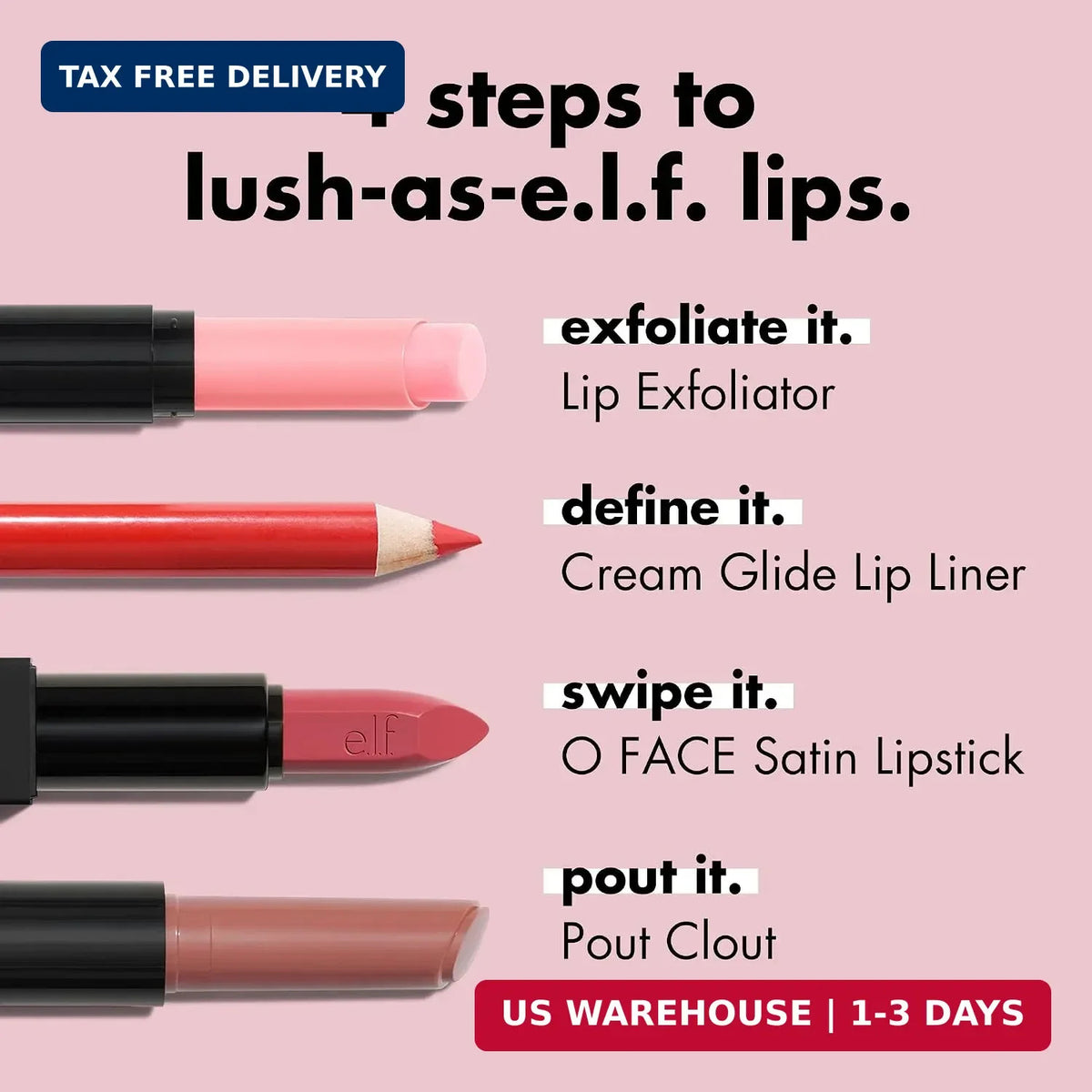 Cream Lip Liner Pencil for Shaping & Sculpting Lips - Highly Pigmented, Semi-Matte Finish