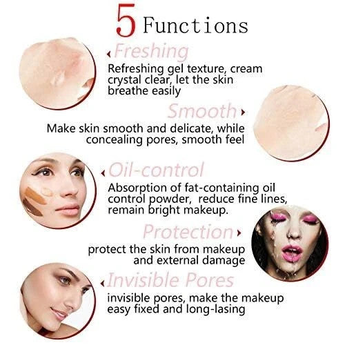 No Filter Poreless Makeup Primer 2 Pack - Anti-Aging & Oil Control