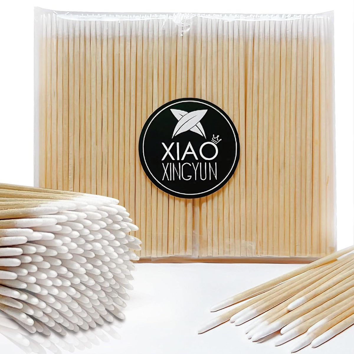 Pointed Cotton Swabs 4 Inch Microblading & Eyelash Makeup Applicators