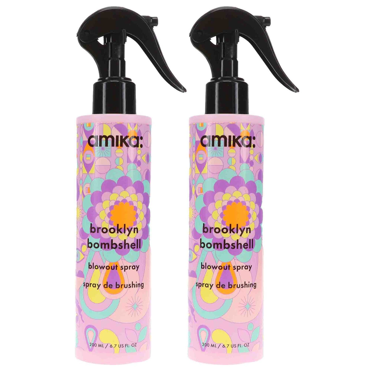 Hair Styling Spray for Volume & Shine - 6.7 oz 2-Pack