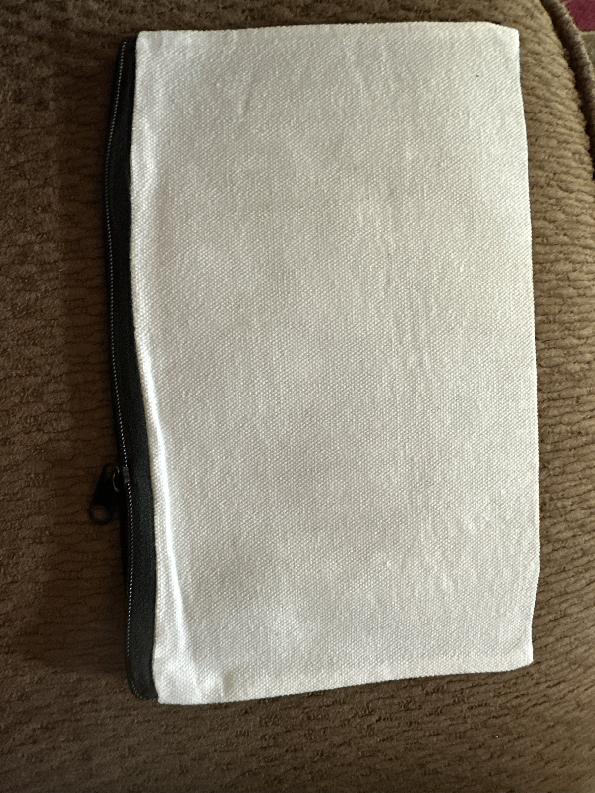 Halloween Jack and Sally Canvas Makeup Pouch - The Nightmare Before Christmas